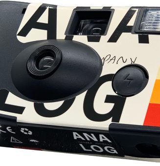 Analog Portrait Mode Disposable Camera w/Flash + Development & Digital Uploads | New Half-Frame 35mm Film Single-Use Camera, 34 Exposures, Pictures Sent to Your Phone